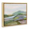 Stupell Industries Green Earth Tones Landscape Floating Frame By Nikita Jariwala